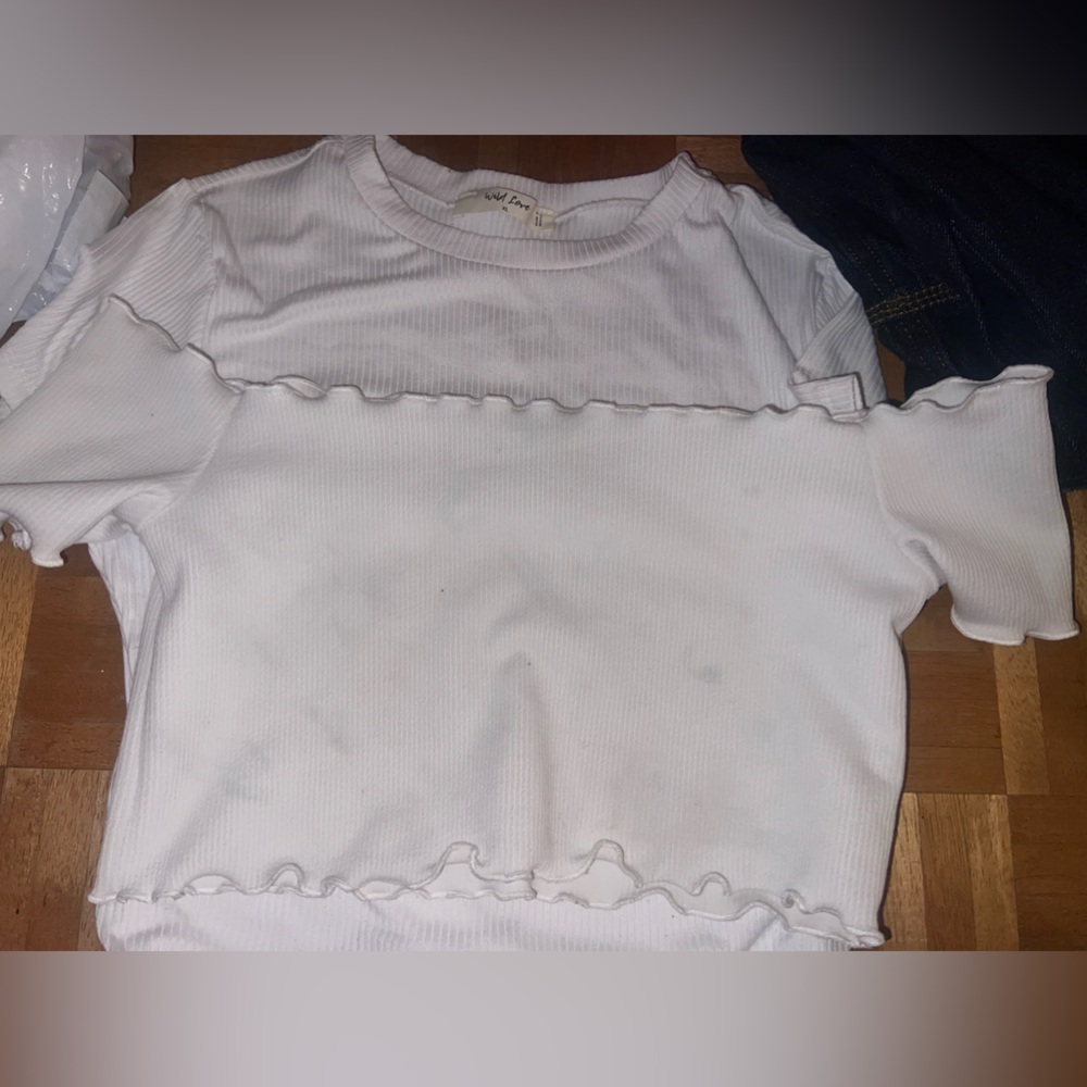 2 white shirts bundle!!